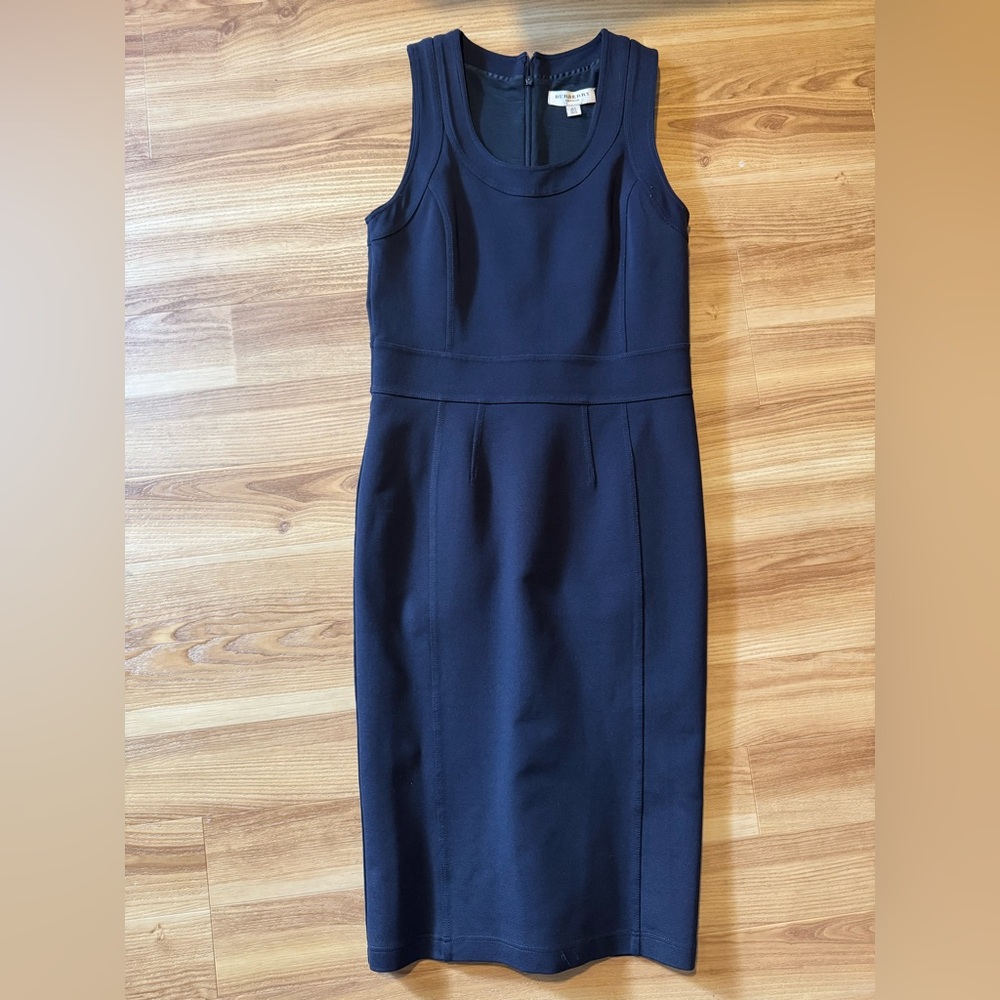 Blue Burberry Dress